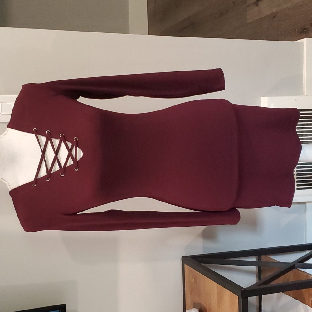 (3 For $15)Forever 21 plum bodycon